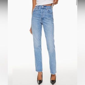 Denim forum arlo high rise straight jeans - size 30. Worn twice